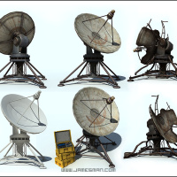Portable Communications Dish