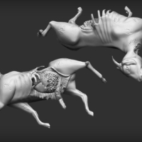 Dead Goat Sculpt