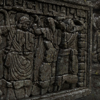 Catacombs Stone Relief
