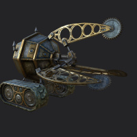 Dwarven Logging Machine