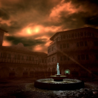 Dead Money - Fountain Courtyard