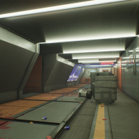 Medical Deck - Labs Hallway