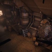 Derelict Freighter