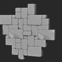 Stone Wall - Sculpt